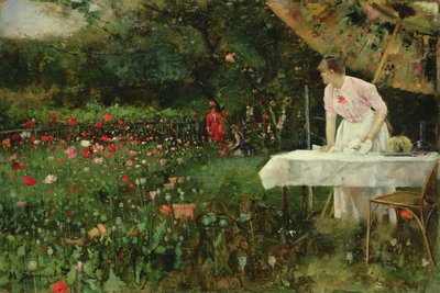 The Poppy Garden by Maurice Bompard